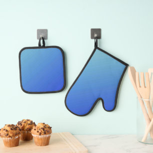 Beste Solid Color Silver gewatteerde hittebescherm Ovenwant & Pannenlap Set