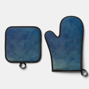 Beste Solid Color Silver gewatteerde hittebescherm Ovenwant & Pannenlap Set