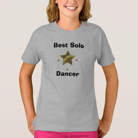 Beste Solo Dancer T-shirt (Voorkant)