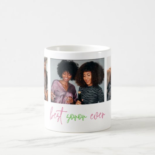 Beste sorteerserver | Aangepaste AKA-foto-Mok Koffiemok (Center)