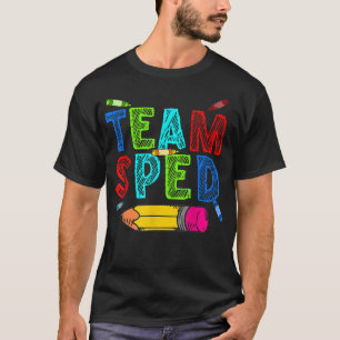 Beste speciale educatieve kunst voor mannen - spec t-shirt
