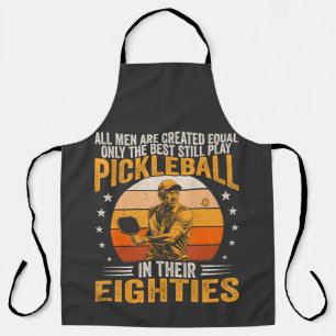 Beste spelen pickleball in hun tachtiger jaren schort