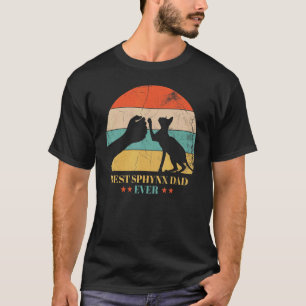 Beste Sphynx vader ooit voor Sphynx kat T-shirt