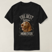 Beste Spinone Moeder Ooit Grappig Italiaans Spinon T-shirt (Design voorkant)