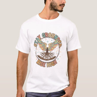 Beste spirituele Boom des Levens met Vleugels T-sh T-shirt