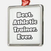 Beste. Sporttrainer. Ooit. Metalen Ornament (Links)
