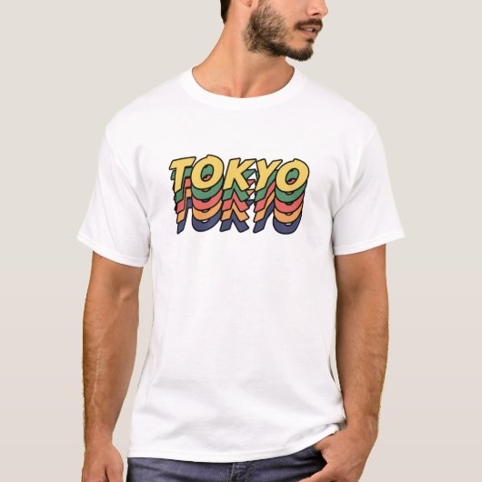 Beste stad om Tokio te bezoeken - Naam stad T-shirt (Voorkant)