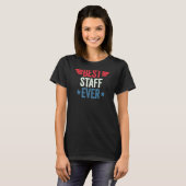 Beste staf ooit 3 t-shirt (Voorkant volledig)