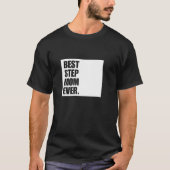 Beste stap moeder ooit Bonus Mama Gift T-shirt (Voorkant)