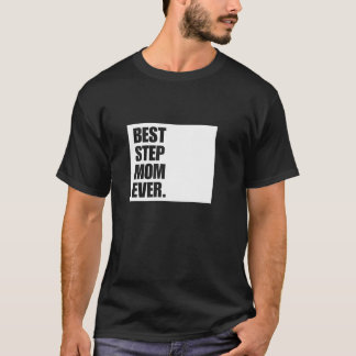 Beste stap moeder ooit Bonus Mama Gift T-shirt