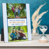 Beste Stepdad in het universum - Persoonlijk 2 Fot Fotoplaat (Zijkant)