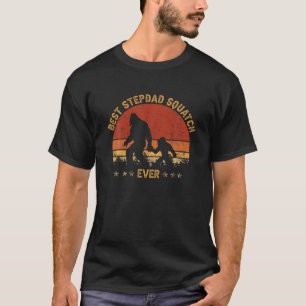 Beste Stepdad Sasquatch Ever Bigfoot Stap vader T-shirt