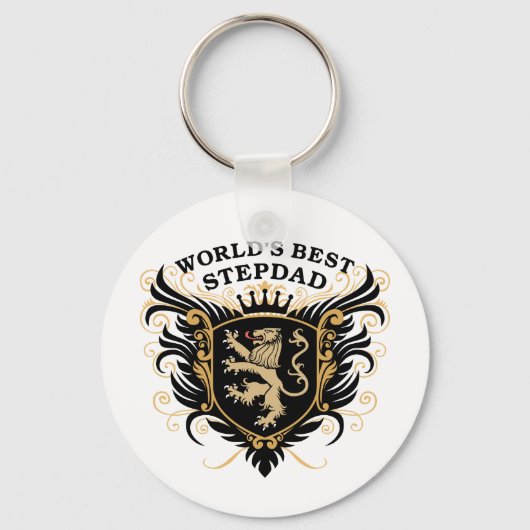 Beste Stepdad ter wereld Sleutelhanger (Voorkant)
