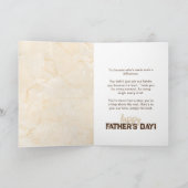 Beste Stepfather Limited Edition Vaderdag Feestdagen Kaart (Binnen)