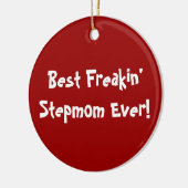 Beste Stepmamever Keramisch Ornament (Links)