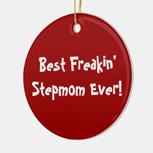 Beste Stepmamever Keramisch Ornament (Links)