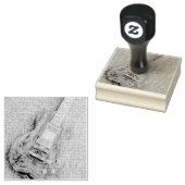 Beste steunbetuver ooit rubberstempel (Gestempeld)