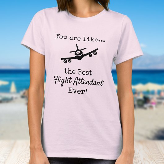  beste stewardess t-shirt