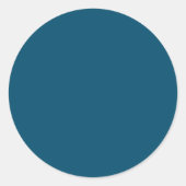 Beste sticker met effen kleur en klassieke ronde v (Voorkant)