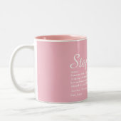 Beste stiefmoeder, definitie stiefmoeder script ro tweekleurige koffiemok (Links)
