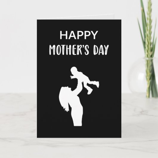 Beste stiefmoeder Moeder en kind Fijne Moederdag Kaart (Voorkant)