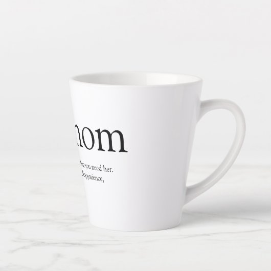 Beste Stiefmoeder Ooit, Definitie Stiefmoeder Latte Mok (Rechts)