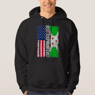 Beste stiefmoeder ooit Moederdag Burundi Amerikaan Hoodie