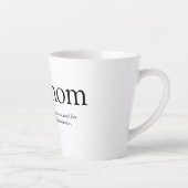 Beste stiefmoeder ter wereld, definitie stiefmoede latte mok (Rechts)