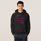Beste stiefmoeder ter wereld Met de  om het te bew Hoodie (Voorkant volledig)