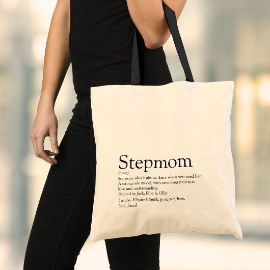 Beste stiefmoeder ter wereld Stiefmoeder Definitie Tote Bag
