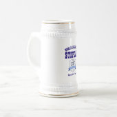 Beste STIEFPA op de Wereld - Vaderdag Cadeau Bierpul (Voorkant links)