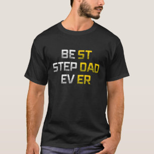 Beste stiefvader ooit familie cool stap vader t-shirt