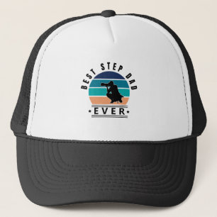 Beste Stiefvader Ooit Zonsondergang Fotograaf Truc Trucker Pet