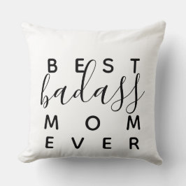 Beste stoere moeder ooit leuk huisdecoratie kussen