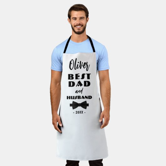 Beste Stropdas voor vader en man, Elegant Schort (Gedragen)