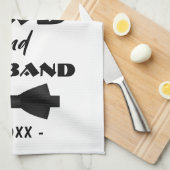 Beste Stropdas voor vader en man, Elegant Theedoek (Quarter Fold)