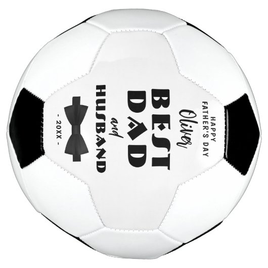 Beste Stropdas voor vader en man, Elegant Voetbal (Gedraaid)