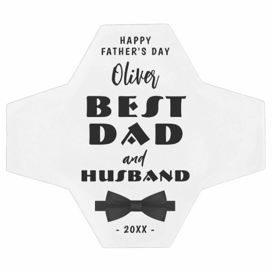 Beste Stropdas voor vader en man, Elegant Voetbal (Enkel)