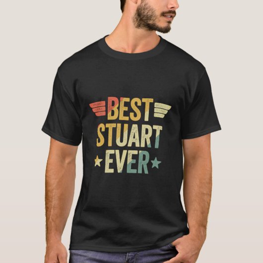 Beste Stuart ooit T-shirt (Voorkant)