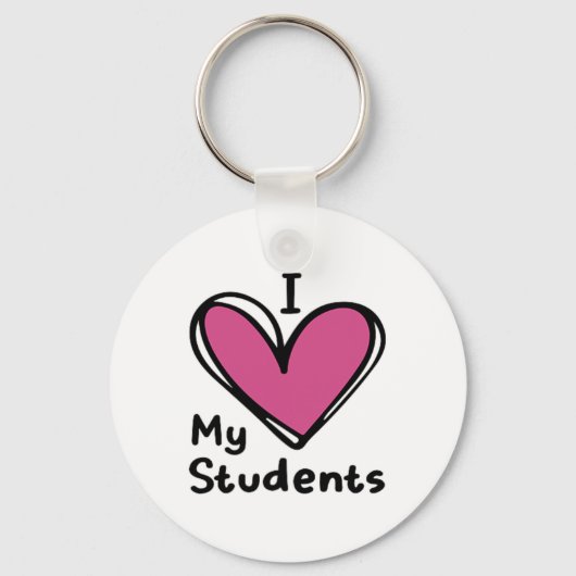 Beste student achter me sleutelhanger (Voorkant)