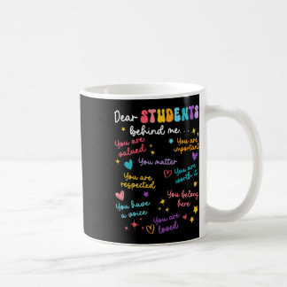 Beste Student Achter Me Terug Naar School Docent W Koffiemok