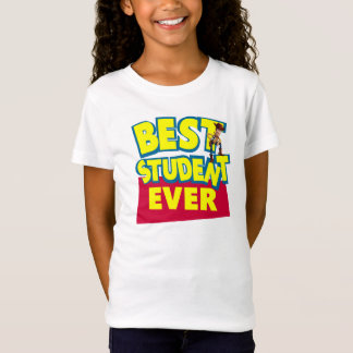 Beste student ooit, terug naar school t-shirt