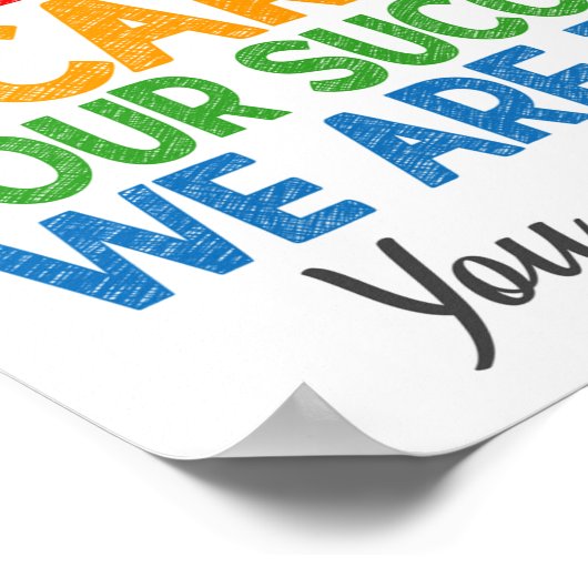 Beste studenten Classroom Poster (Hoek)