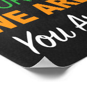 Beste studenten Poster leslokaal docent (Hoek)