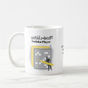Beste Sudoku Player man op maat Koffiemok
