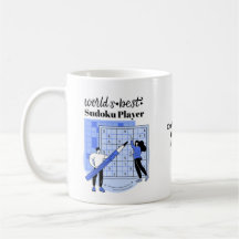 Beste Sudoku Player van de wereld Persoonlijk Mug