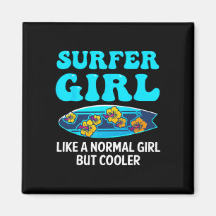 Beste surf kunst voor meisjes vrouwen strand surfe magneet