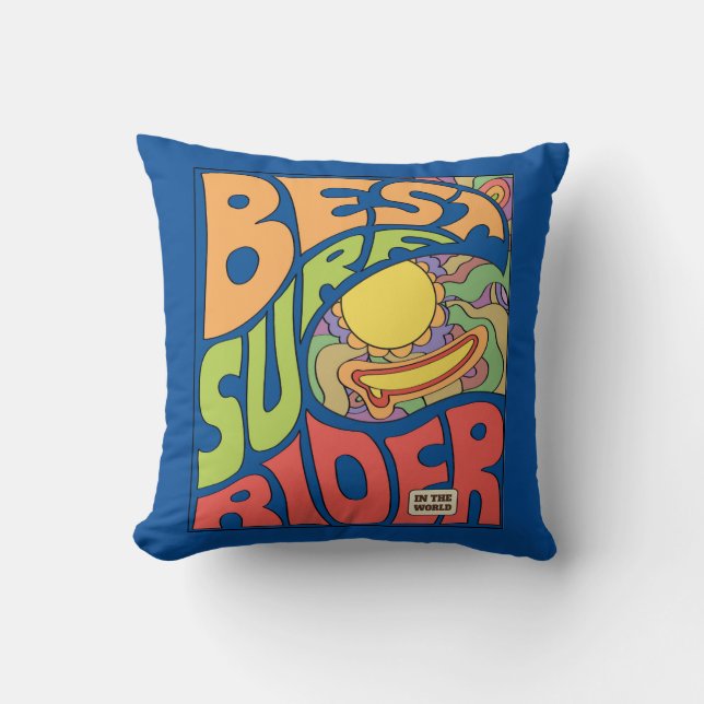 Beste Surf ooit Poster Kussen (Voorkant)
