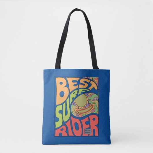 Beste Surf ooit Poster Tote Bag (Voorkant)