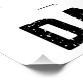 Beste surfer papa ooit perfect poster (Hoek)